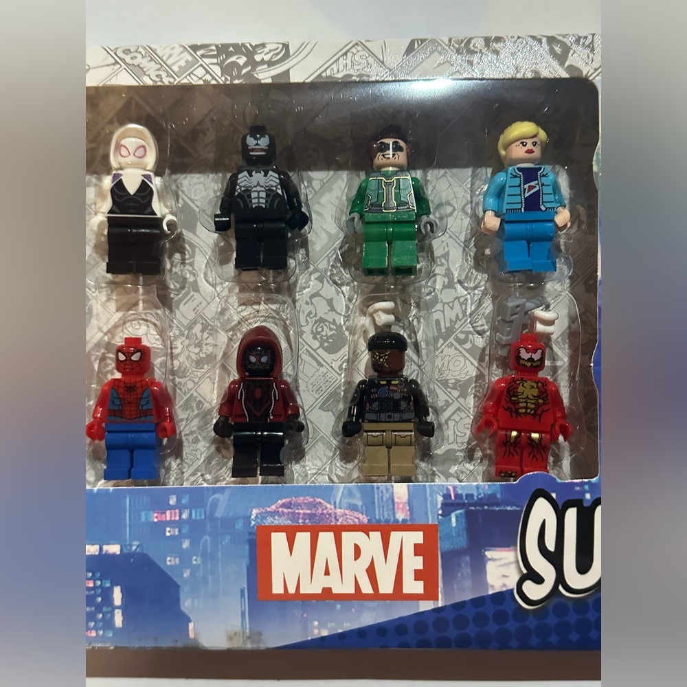 Miles Morales Hero Bundle Minifigures Set 24Pcs Brick Figures Lego Compatible - Picture 8 of 10